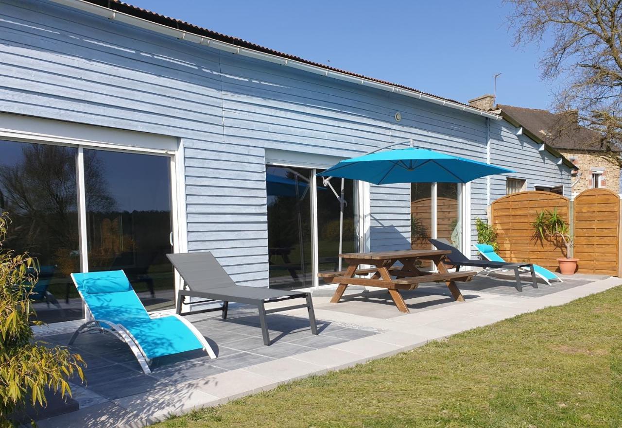 Charming Traditional 2-Bed Cottage Near Plémet Esterno foto